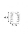 Modular Track surface profile 1m dali