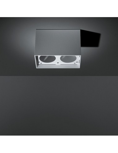 Modular Smart surface box 82 2x LED GE Ceiling lamp