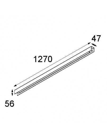 Modular United (1274mm) 1x LED GI Wall lamp / Ceiling lamp