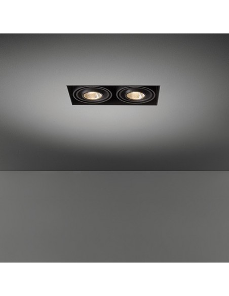 Modular Mini multiple trimless for 2x LED GE Recessed lamp