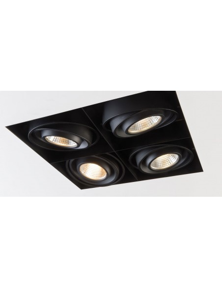 Modular Mini multiple trimless for 4x LED GE Recessed lamp