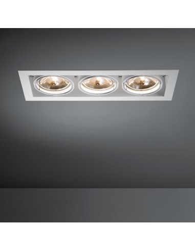 Modular Multiple 3x AR111 GE Recessed lamp