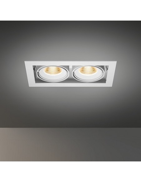 Modular Multiple for 2x LED GE Recessed spot