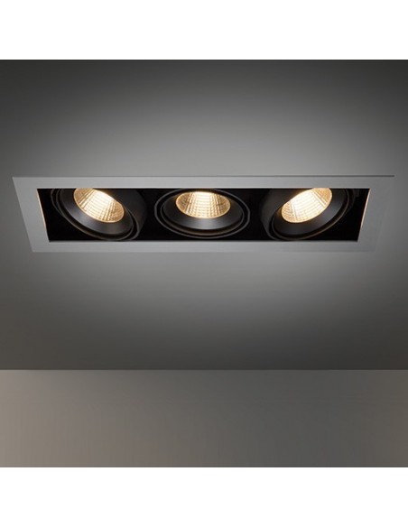 Modular Lighting Multiple for 3x LED GE Einbaustrahler