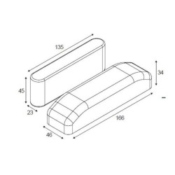 Modular Back up unit for LED 1h GE