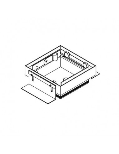 Modular Recessed frame Mini multiple trimless 1x