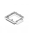 Modular Recessed frame Mini multiple trimless 4x