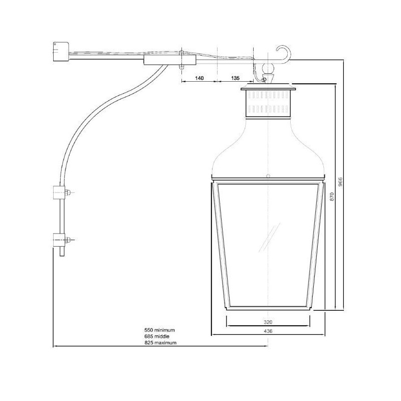 Tekna C MONTROSE WALL - LED Wandlampe