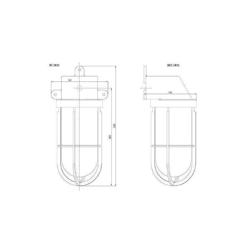 Tekna C ADMIRAL Wandlampe