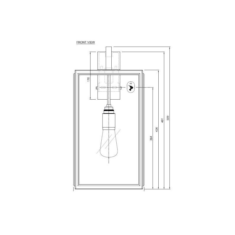 Tekna C ILFORD WALL-C Wandlampe