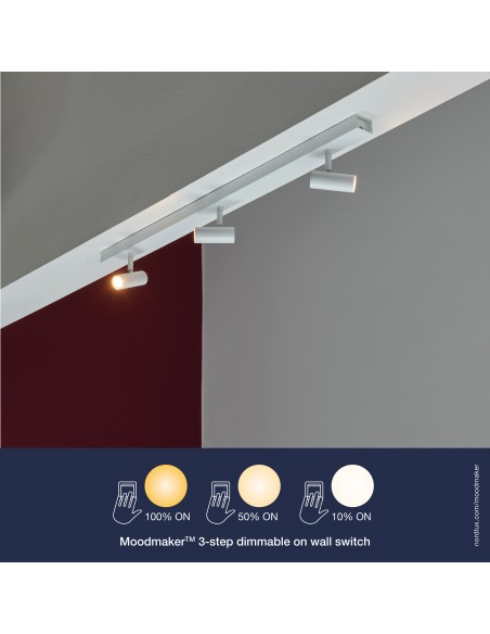 Nordlux Omari 3 3-step-Dim - 3 Deckenlampe