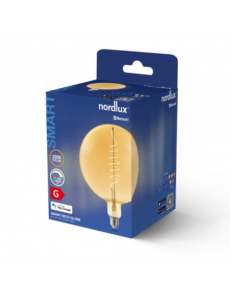 Nordlux G200 Smart Filament Gold Deco spiral