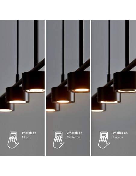 Nordlux Clyde 8 3-step Dim - 4 ceiling lamp
