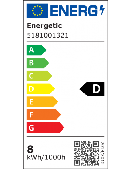 Nordlux A60 Filament 7.8W 1055lm Non-Dim 360° E27