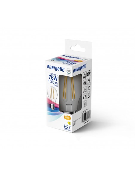 Nordlux A60 Filament 7.8W 1055lm Non-Dim 360° E27