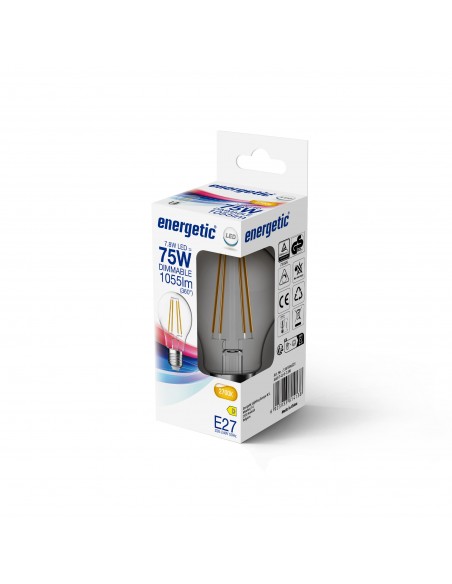 Nordlux A60 Filament 7.8W 1055lm Dim 360° E27