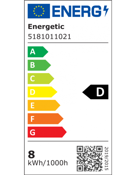 Nordlux A60 Filament 7,8W 1150lm Non-Dim 360° E27