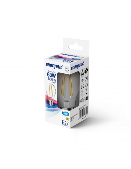 Nordlux A60 Filament 6,8W 860lm Non-Dim 360° E27