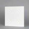 BRICK IN THE WALL Button 2x2 Surface LED DIM 230VAC