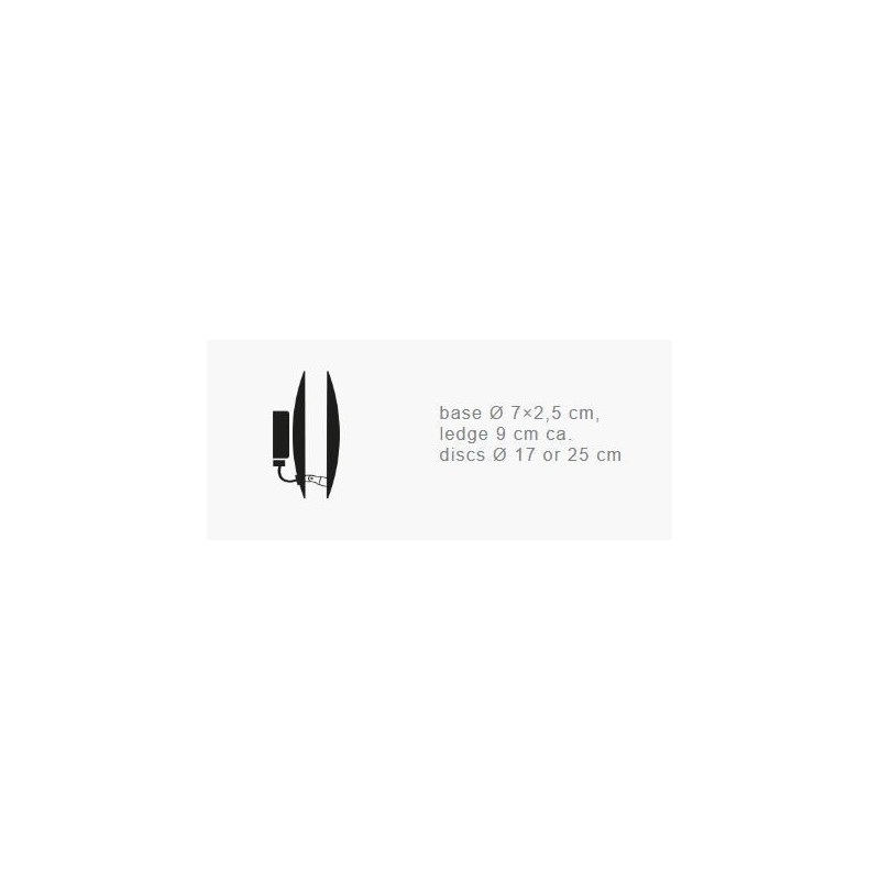 Catellani & Smith Lederam W 17 Wandlampe