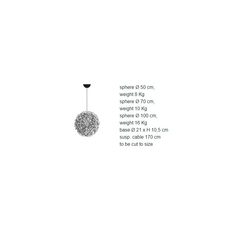 Catellani & Smith Fil De Fer 50Cm Hängelampe