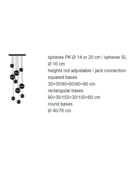 Catellani & Smith Postkrisi 7 X Pk14 Round Base Hängelampe