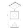 BRICK IN THE WALL Pixo 30 IP54 Outdoor LED 600 lm remote driver
