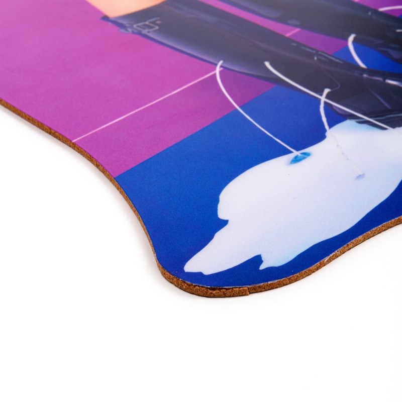SELETTI TOILETPAPER Untersetzer 32,4 x 47,9 cm Kork - Milky Boots