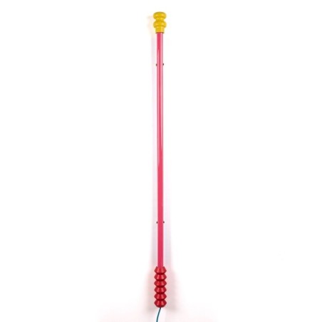 SELETTI SUPERLINEA LED lamp 141,5 cm Plastic / wood
