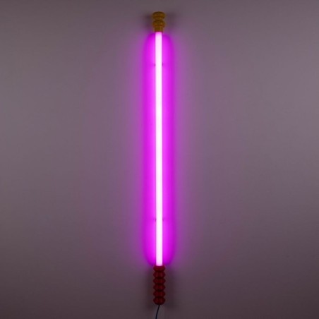 SELETTI SUPERLINEA LED lamp 141,5 cm Plastic / wood