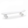 SELETTI MEMORABILIA WHITE AND GOLD Untersetzer 58 x 15 cm - Skateboard