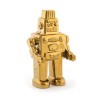 SELETTI MEMORABILIA WHITE AND GOLD 17,4 x 12,4 cm - My robot