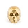 SELETTI MEMORABILIA WHITE AND GOLD 25 x 14 cm - My skull
