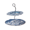 SELETTI DIESEL LIVING-CLASSIC ON ACID Cake plate Porcelain and metal - Cake Stand Acid Tea