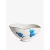 SELETTI DIESEL LIVING-CLASSIC ON ACID Salad bowl 18,4 x 15,5 cm Porcelain - Chinese Leaves