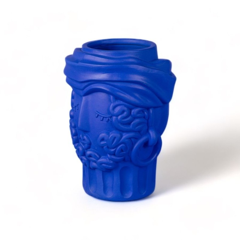 SELETTI MAGNA GRAECIA Vase 24 x 22 cm Terrakotta - Man