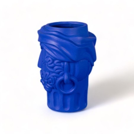 SELETTI MAGNA GRAECIA Vase 24 x 22 cm Terracotta - Man