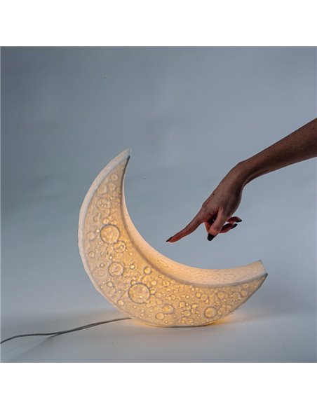 SELETTI MYMOON LAMP Lampe 50 x 21 cm - My Little Moon