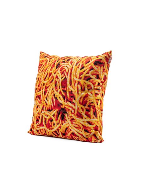 SELETTI TOILETPAPER Pillow 67 x 67 cm - Spaghetti