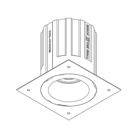 BRICK IN THE WALL Pixo R 50 IP54 Bathroom LED 500 lm remote driver WARMDIM