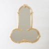 SELETTI LIBERTY MIRROR Spiegel 55,7 x 3 x 71,8 cm mit PU- und MDF-Rahmen