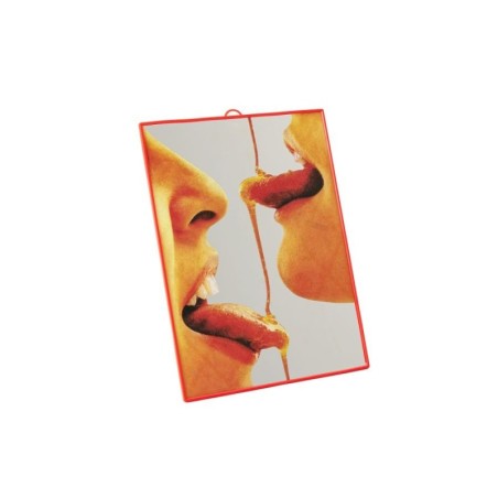 SELETTI TOILETPAPER Mirror 22,5 x 29,5 cm - Honey