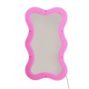SELETTI SUPERCURVE Spiegel 59,77 x 102,55 x 4 cm mit transparentem Rahmen