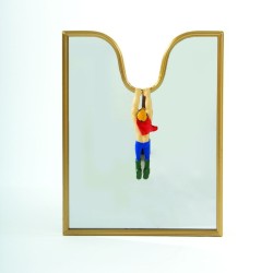 SELETTI CIRCUS Mirror 35 x 45 cm - Superhero