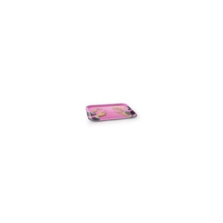 SELETTI TOILETPAPER Serving plate 32 x 43,5 cm Melamine - Lipstick Pink