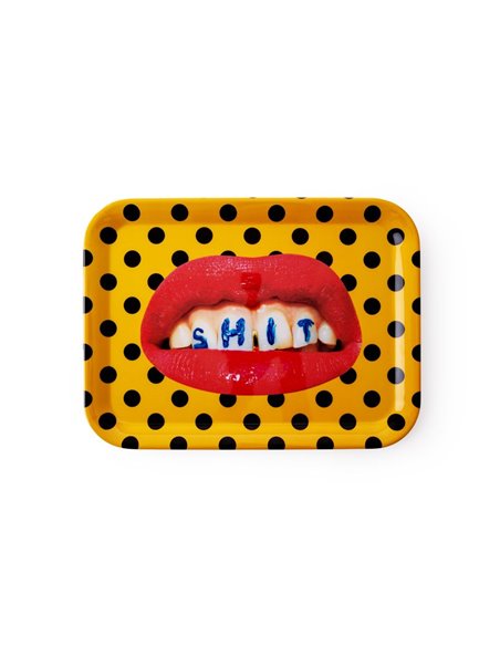 SELETTI TOILETPAPER Serving plate 32 x 43,5 cm Melamine - Shit