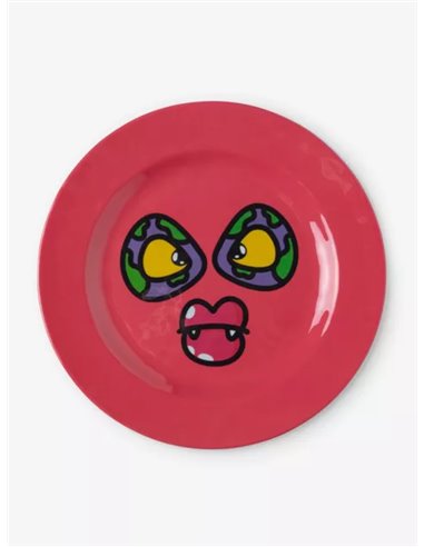 SELETTI MONSTERS Plate Ø 28,2 cm Melamine - Tina