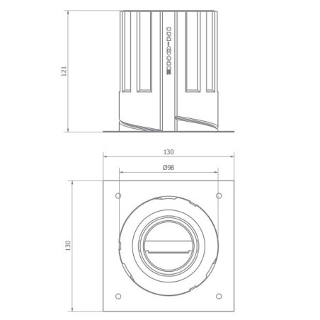 BRICK IN THE WALL Pixo R 50 Es IP54 Bathroom