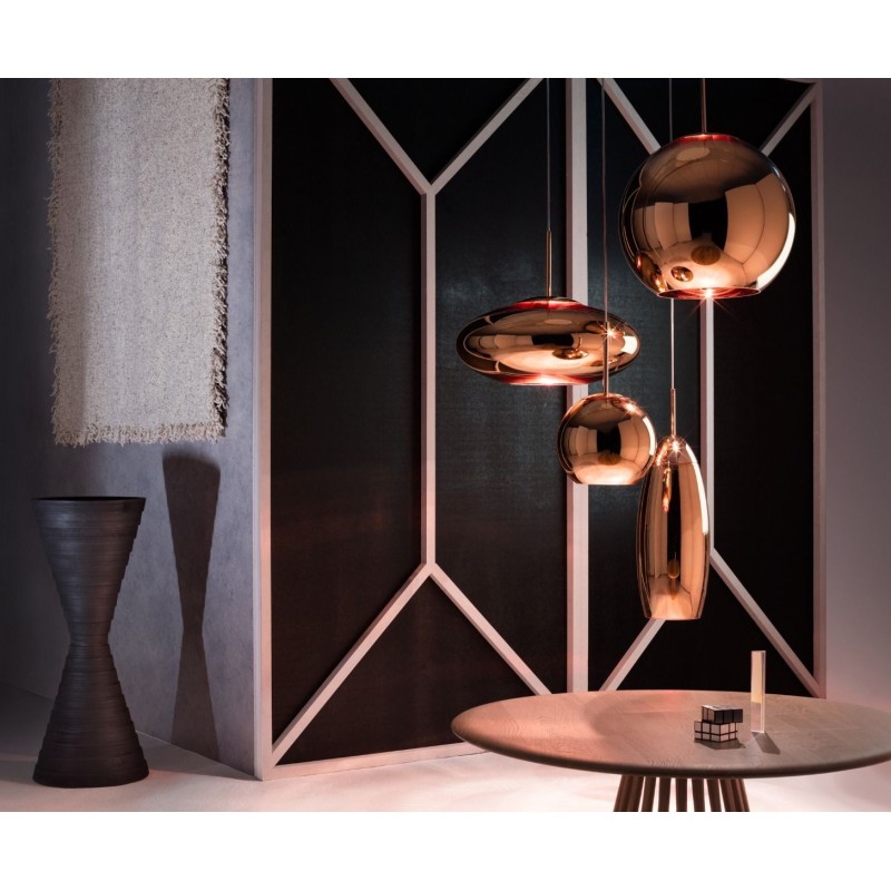 Tom Dixon Copper Round 25Cm Pendant Led Hängelampe