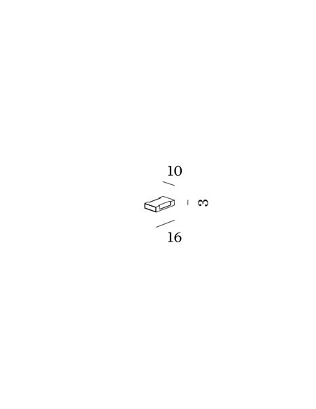 Wever & Ducré Ilane Mini Connector Strip To Strip Continuous Ip20